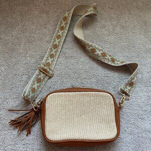 Aztec Strap Crossbody Purse